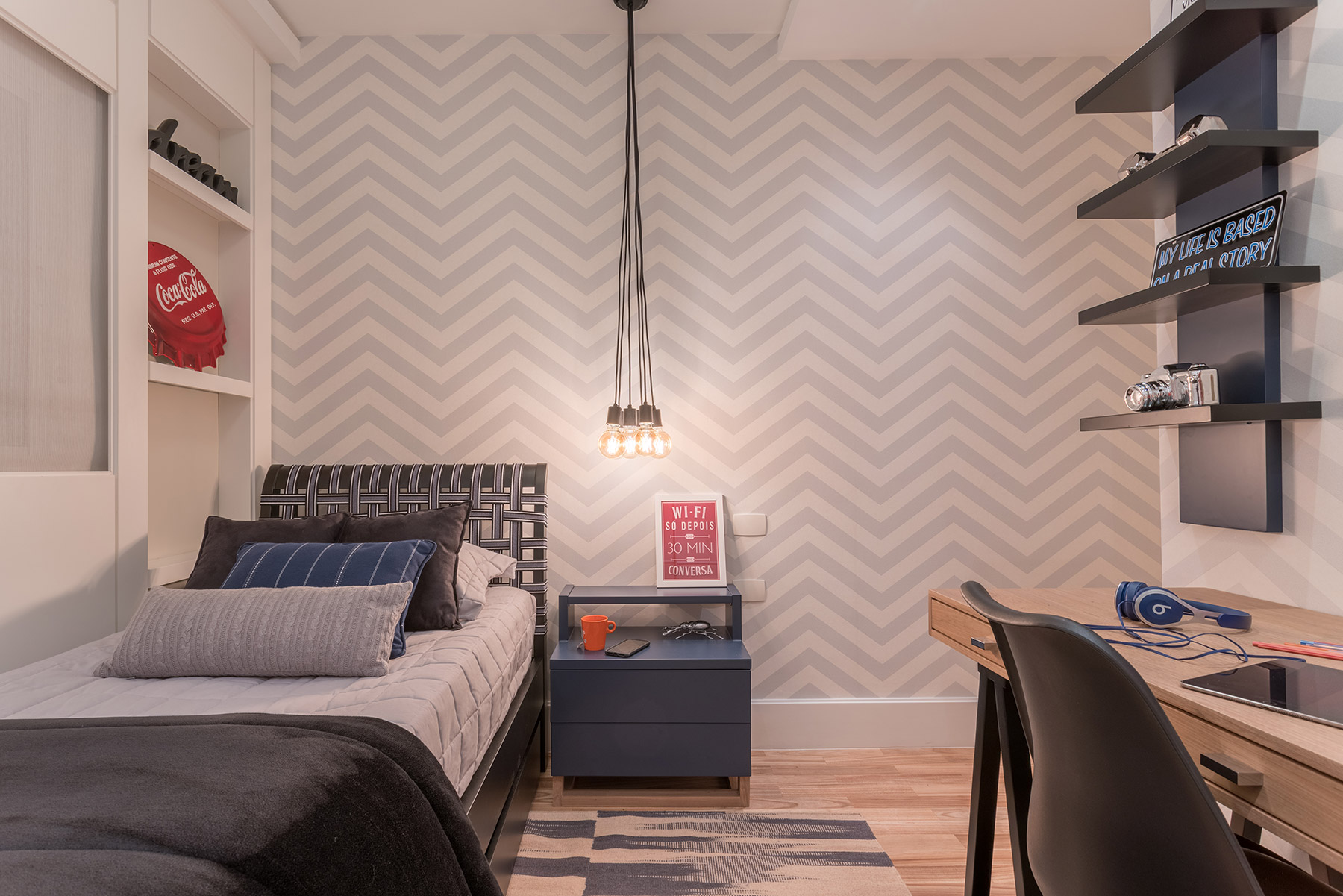 Papel De Parede Para Quarto Jovem Feminino - Papel de Parede e Adesivos
