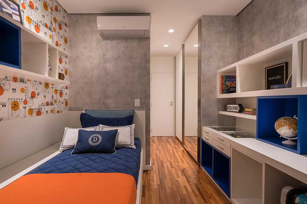 Quarto Star Wars Infantil Com Papel De Parede Temático