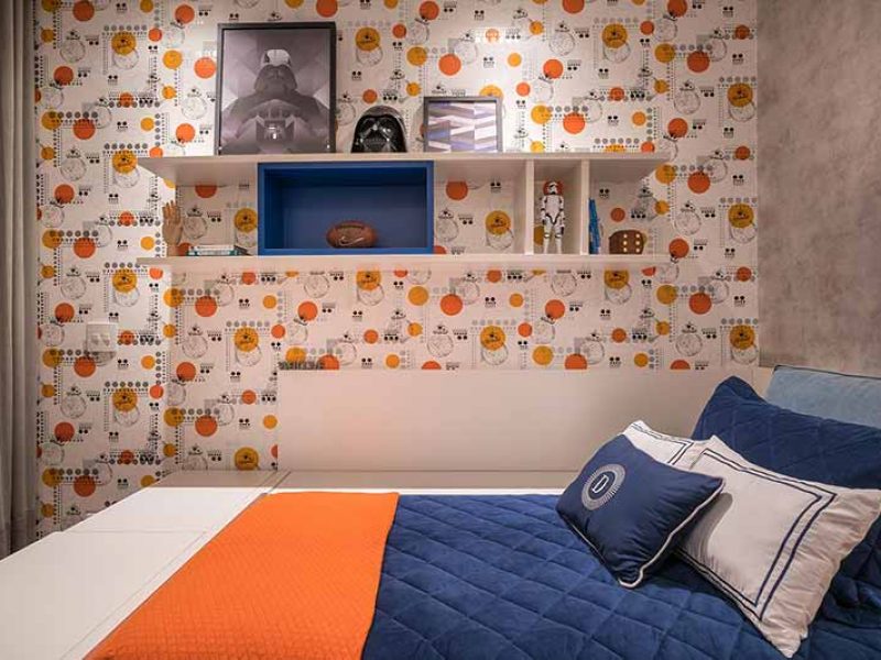 Quarto Star Wars – Papel de parede temático